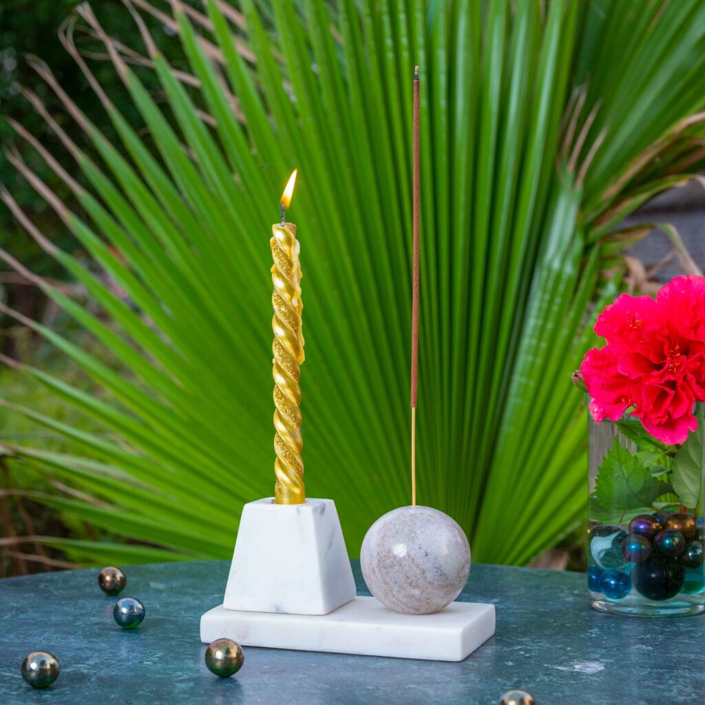 BROWN-WHITE-MARBLE-INCENSE-HOLDER