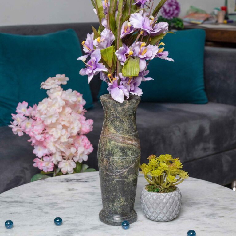 GREEN-FOREST-FLOWER-VASE