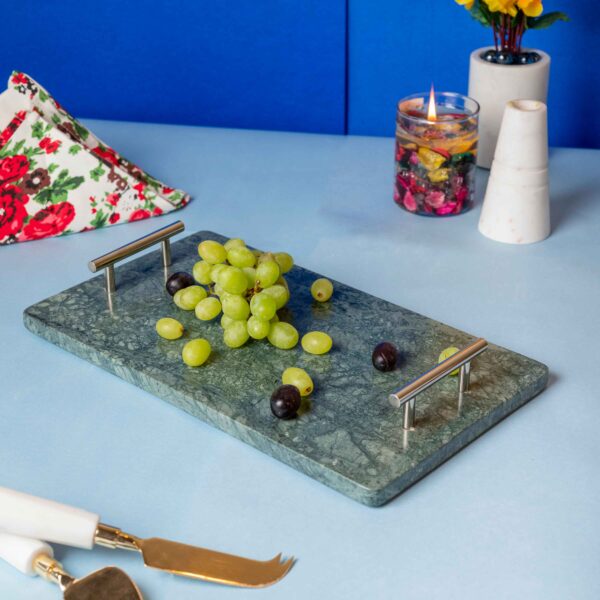 GREEN-MARBLE-TRAY-WITH-METAL-HANDLE
