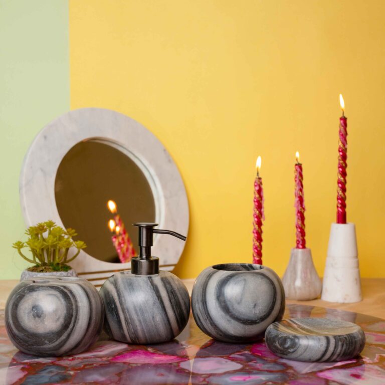GREY-MARBLE-ROUND-BATHROOM-SET