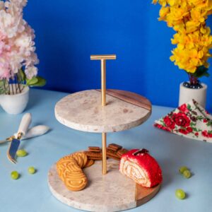 PANTHER-BEIGE-ACACIA-WOOD-TWO-TIER-CAKE-STAND