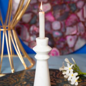 WHITE-MARBLE-CANDLE-HOLDER