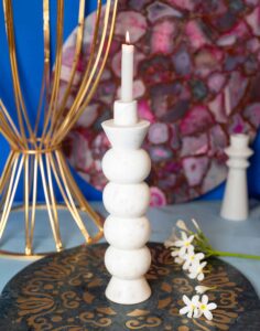 WHITE-MARBLE-CANDLE-HOLDER