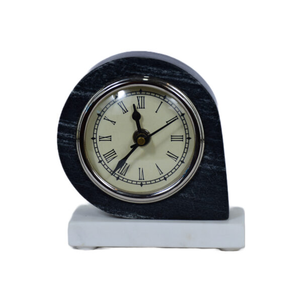 Black Marble Clock