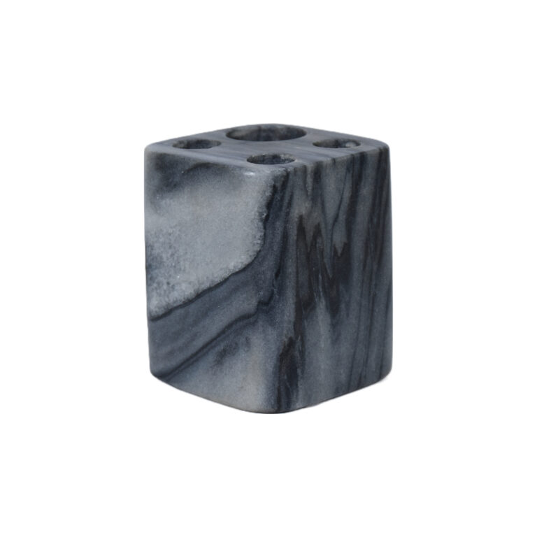 Brown Marble Pen Stand