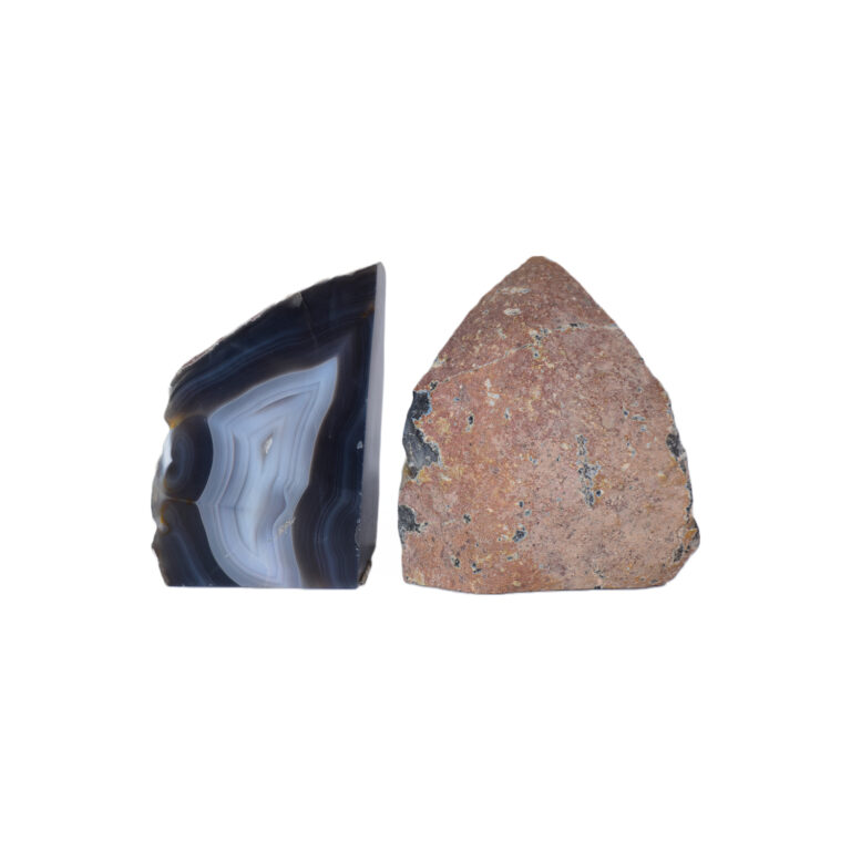 Natural Agate Bookend
