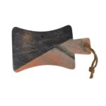 pink and grey marble platter