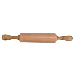 pink marble rolling pin