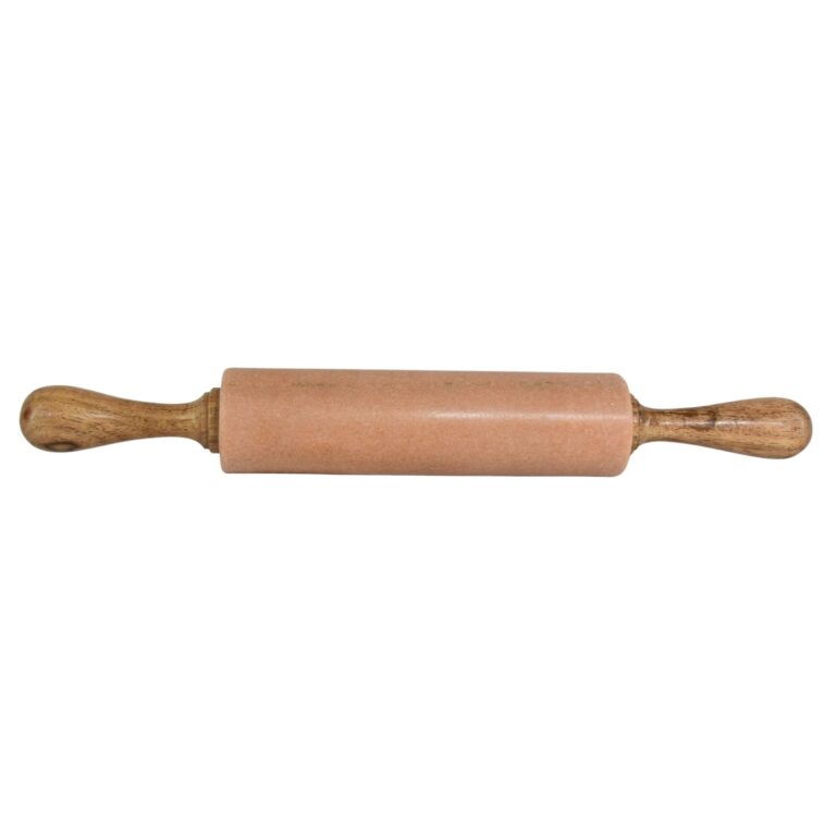 pink marble rolling pin