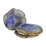 Purple Agate Coasters