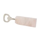 rose agate bottle opener
