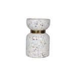 Terrazzo Marble T Light Holder