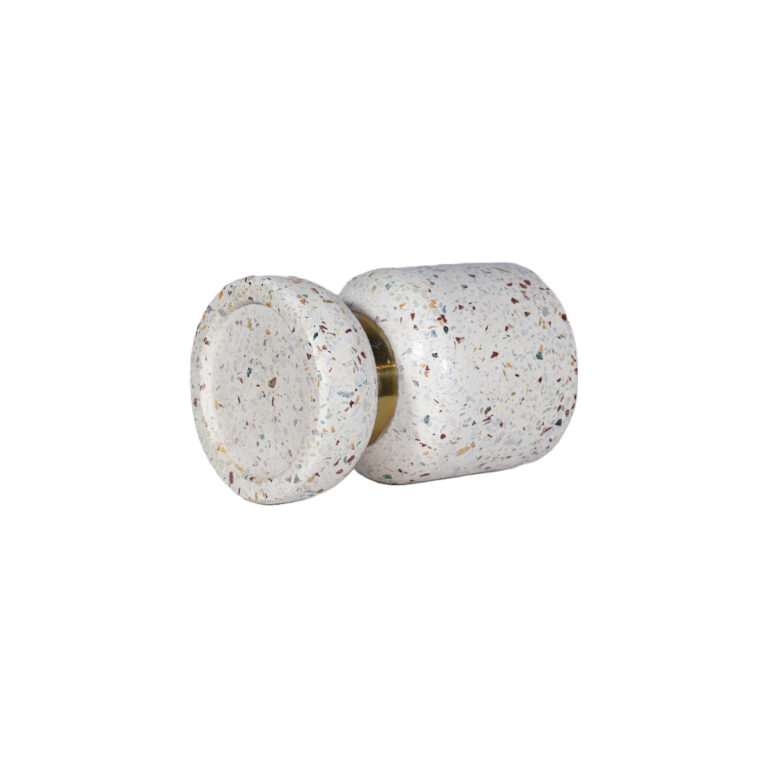 Terrazzo Marble T Light Holder