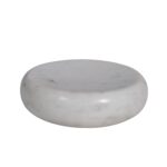 White Marble Bathroom Set Round