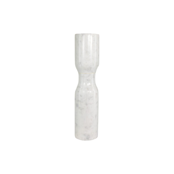 White Marble Candle Stand