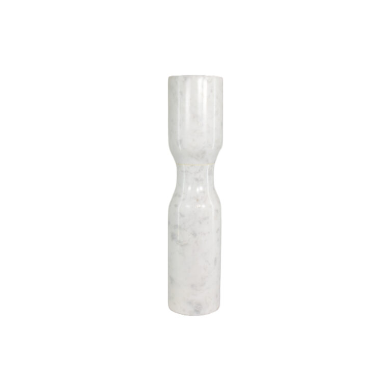 White Marble Candle Stand