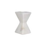 White Marble Candle Stand