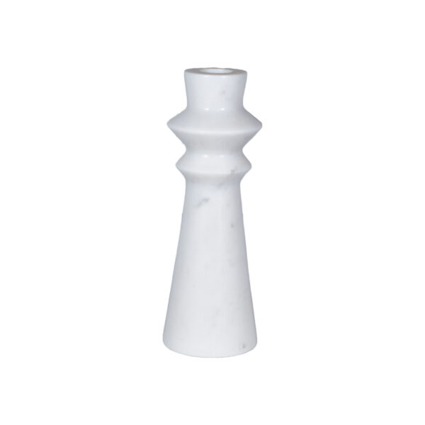 White Marble Candle Stand