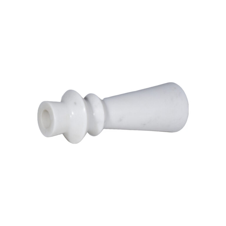 White Marble Candle Stand