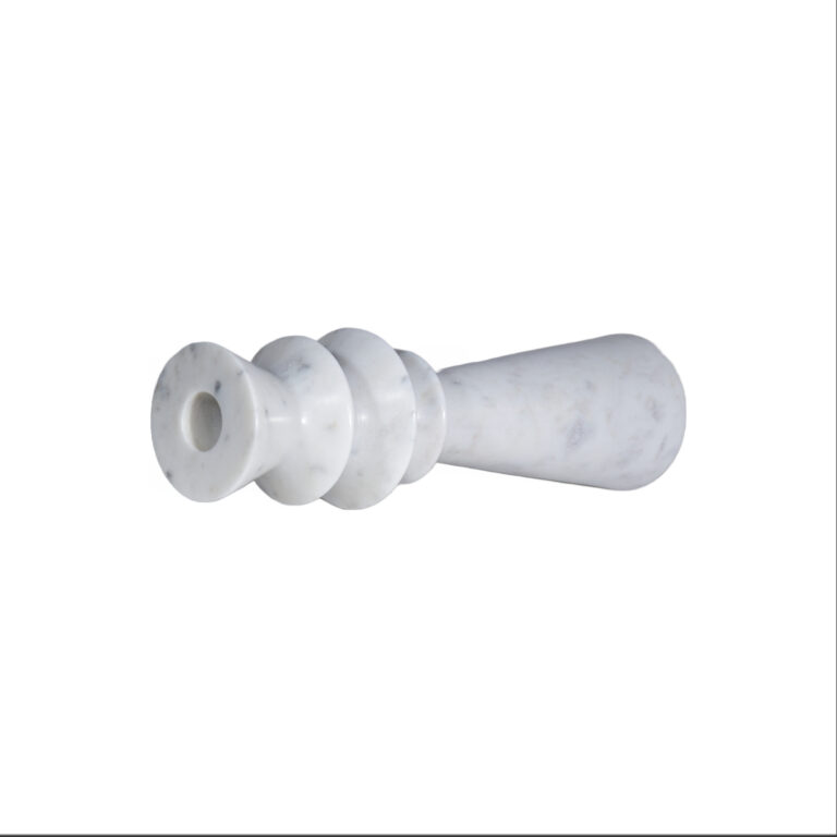 White Marble Candle Stand
