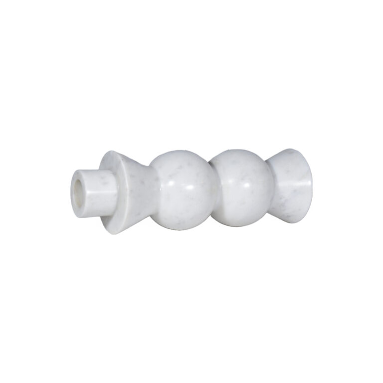 White Marble Candle Stand