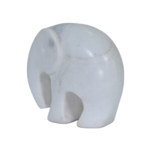 White Marble Decorative Elephant