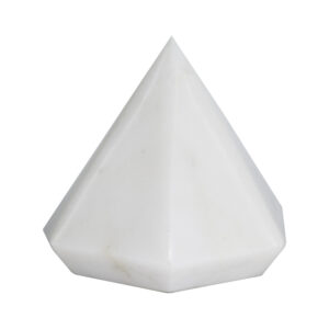 White Marble Decoratives Prism