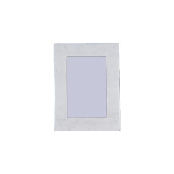 White Marble Photo Frame