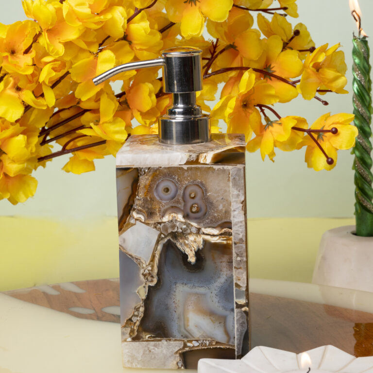 agate-marble-soap-dispenser