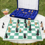 green-and-white-marble-chess-board