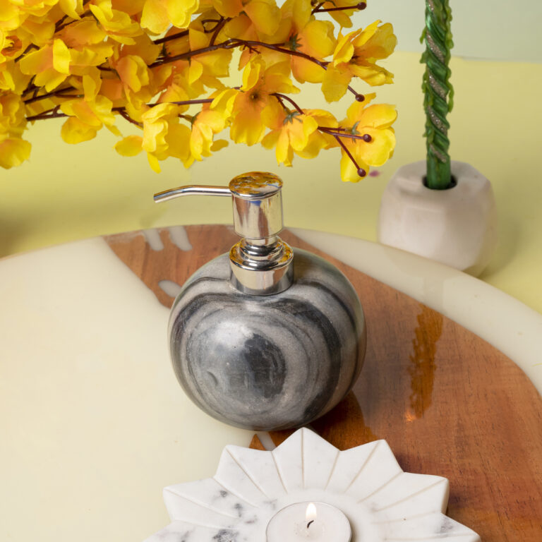 grey-marble-soap-dispenser
