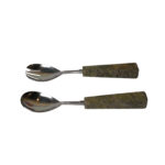 green-marble-cutlery-set
