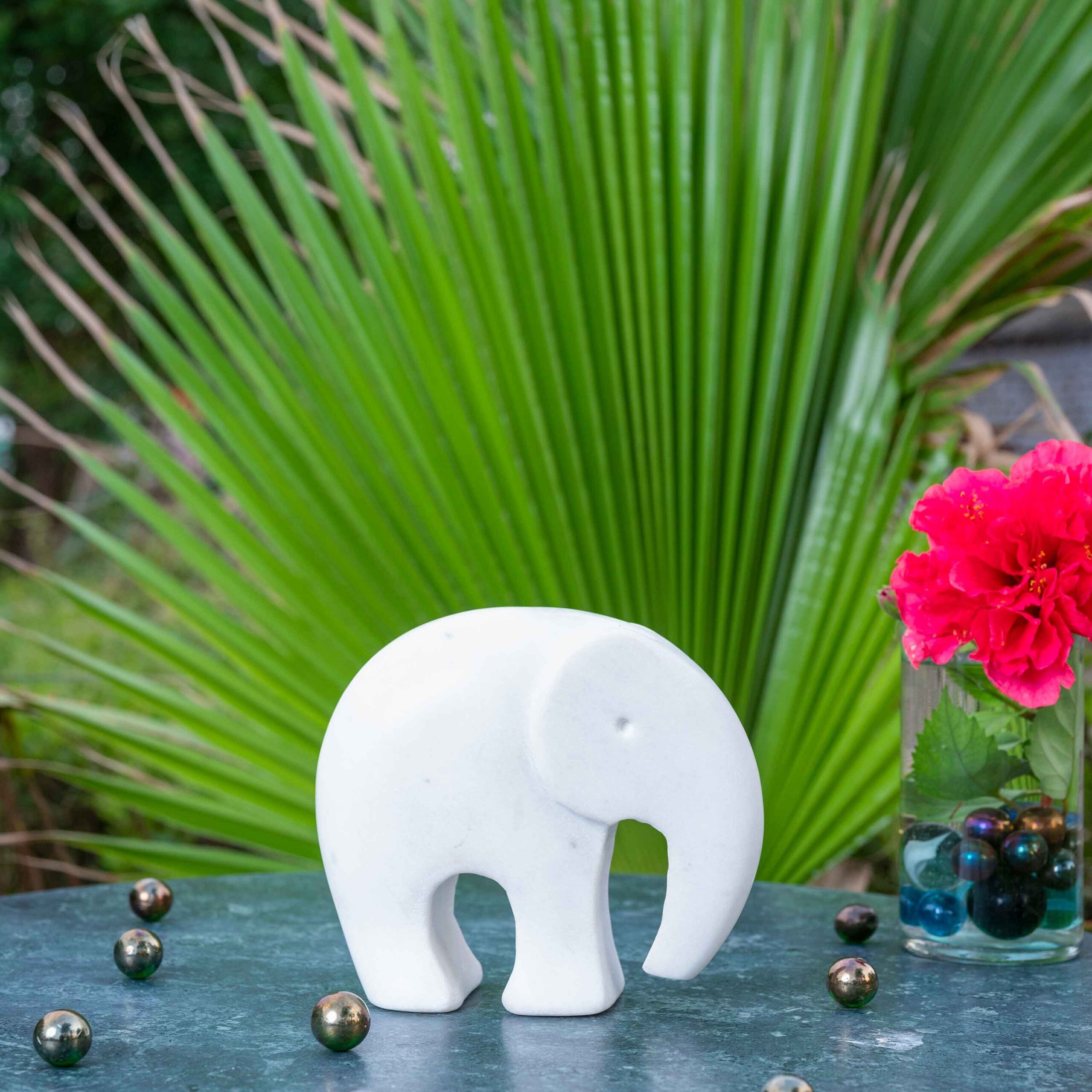 White Marble Elephant