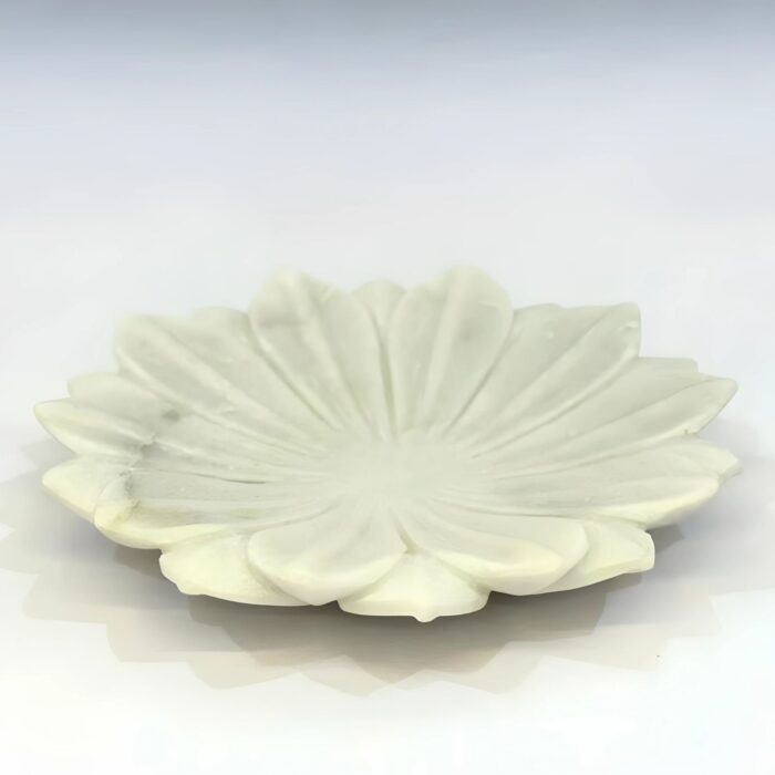 Lotus Urli decorative bowl with floating candle and rose petals for home décor, Diwali decoration, and pooja use – Luxlina