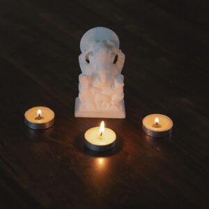 White Marble Ganesha Statue